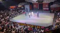 嵩山少林寺 少林武术馆表演全场拍摄分享。