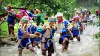 南美拉祜族乡搭桥节5.19