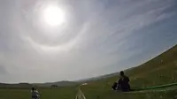 呼伦贝尔额尔古纳市乌兰山景区
