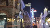 【citywalk】打卡衢州的水亭门历史文化街区的天王塔和小天王巷复古主题街区～夜游～打卡vlog～网红街区哟～