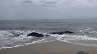 汕尾马宫沙滩，可以一个人承包一片海滩的地方，速来