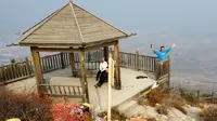 太原很经典的徒步路线，崛围山天坑，全程2.5小时