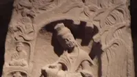 南涅水村石刻里的建筑细节