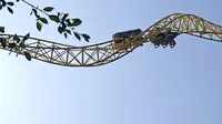 长鹿旅游休博园魔环垂直过山车第三视角