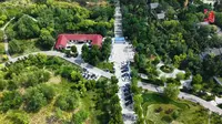 山东济南华山湖公园航拍2025.6