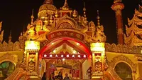 这里不是泰国，也不是西双版纳，这里是美丽的德宏芒市-勐焕大金塔。#芒市旅游#勐焕大金塔#云南旅游推荐