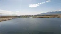 巴里坤县，高家湖湿地