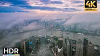 [4K] [POV] [云散步] [步行] [HDR] 上海环球金融中心100F观光厅 傍晚散步逛街 2021
