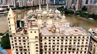太可惜了！福州中洲岛今日正式拆除！末来将建设为电竞产业园。