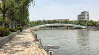 枣庄台儿庄区，千年古运河穿城而过