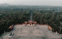 航拍北陵公园 沈阳