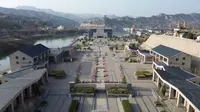 临夏世界地质公园炳灵寺石林
