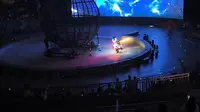 泉州欧乐堡马戏表演之摩托车