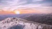亚布力虎峰岭奇葩景色