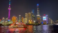 夜游-上海黄浦江两岸