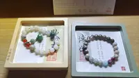 古开福寺手串｜寿山石绿檀和莲花菩提，线上迎请的，小福说都是开过光的啦，心诚则灵，爱就完事儿