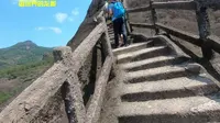 龙哥登武夷山第一险峰天游峰