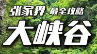 第一次来张家界大峡谷该咋玩？