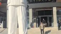 参观红军东征纪念馆