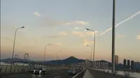 骑行大连星海湾大桥