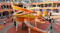 别再说石家庄没有免费遛娃宝藏地了，你看这里北国奥莱火星乐园