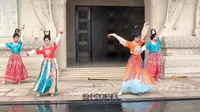 还有飞天舞表演，南京牛首山风景区