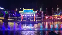 淄博玉黛湖花灯