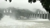 2020梅雨季节佛子岭水库泄洪