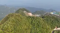 保康六柱垭生态文化旅游区自驾航拍