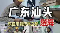 哈哈哈！在澄海，玩具和大白菜一样的价格，听取“啊”声一片！
