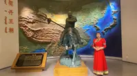 赤峰博物馆——三彩鸳鸯壶