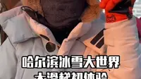 第一视角真实体验哈尔滨冰雪大世界超级冰滑梯 #哈尔滨 #冰雪大世界 #超级冰滑梯