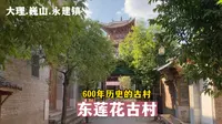 云南大理东莲花村，曾经的马帮聚集地，六百多年历史的古村
