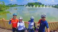 打卡·北流·会仙河公园，公园很大，镜头很小……#带着影石去骑行