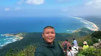 海南文昌铜鼓岭，琼东第一峰，无遮挡观看月亮湾，美翻了