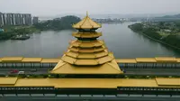 【4K航拍】柳州市凤凰岭大桥