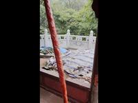 四川省乐山市【乐山大佛】的【毗卢院】，也在乐山大佛景区里面，应该是新修的，看大佛都要走的佛脚再上来，上来时候有点累，很多人看到这个再高处的寺庙就不走