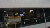 简短的1分钟带你看看白天的重庆地铁环线海棠溪站。