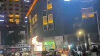 毕老师的夫人来到贵州省毕节市织金县的景点《平远古镇》