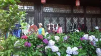 贵州六盘水市水城区海坪彝族风情小镇
