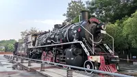 中国柳州工业博物馆上游型1504号蒸汽机车