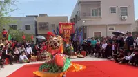 2023年3月14号（农历二月廿三）汕尾红海湾田墘后策妈祖巡游庆典第四集：红海湾钟秀园義顺馆麒麟狮