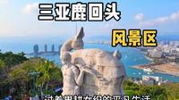 来三亚必打卡免费景点，鹿回头风景区站在山顶可以俯瞰整个三亚湾