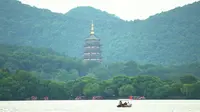 【4K素材】杭州西湖风景名胜区视频