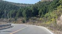 邹城市三仙山-凤凰山连线盘山公路之—凤凰山段跑山行车记录。