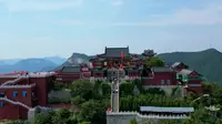 焦作云台山茱萸峰航拍