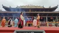 广西汉服 春节 广西南宁孔庙祭祀！还有明制汉婚可以看！还有科举体验 确实震撼