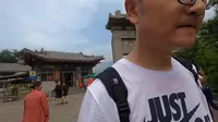 泰安小伙亲测，徒步爬泰山到底需要多长时间，红门-中天门