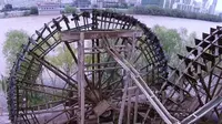 兰州水车博览园航拍