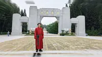 明制汉服祭拜黄花岗烈士此地埋忠骨，此身守来路。浩气长存，代代自强。#黄花岗公园#黄花岗七十二烈士#汉服#华夏衣冠